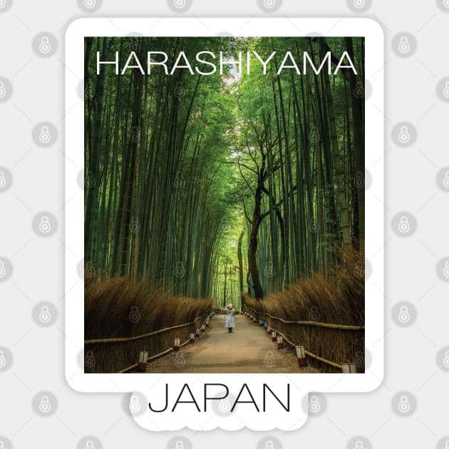 Harashiyama, Japan Sticker by Nicomaja